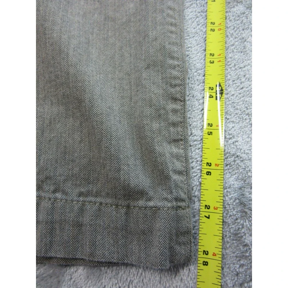 Banana Republic Kentfield Pants Men Size 31 x32 (Actual 29 x28) Beige Flat Front